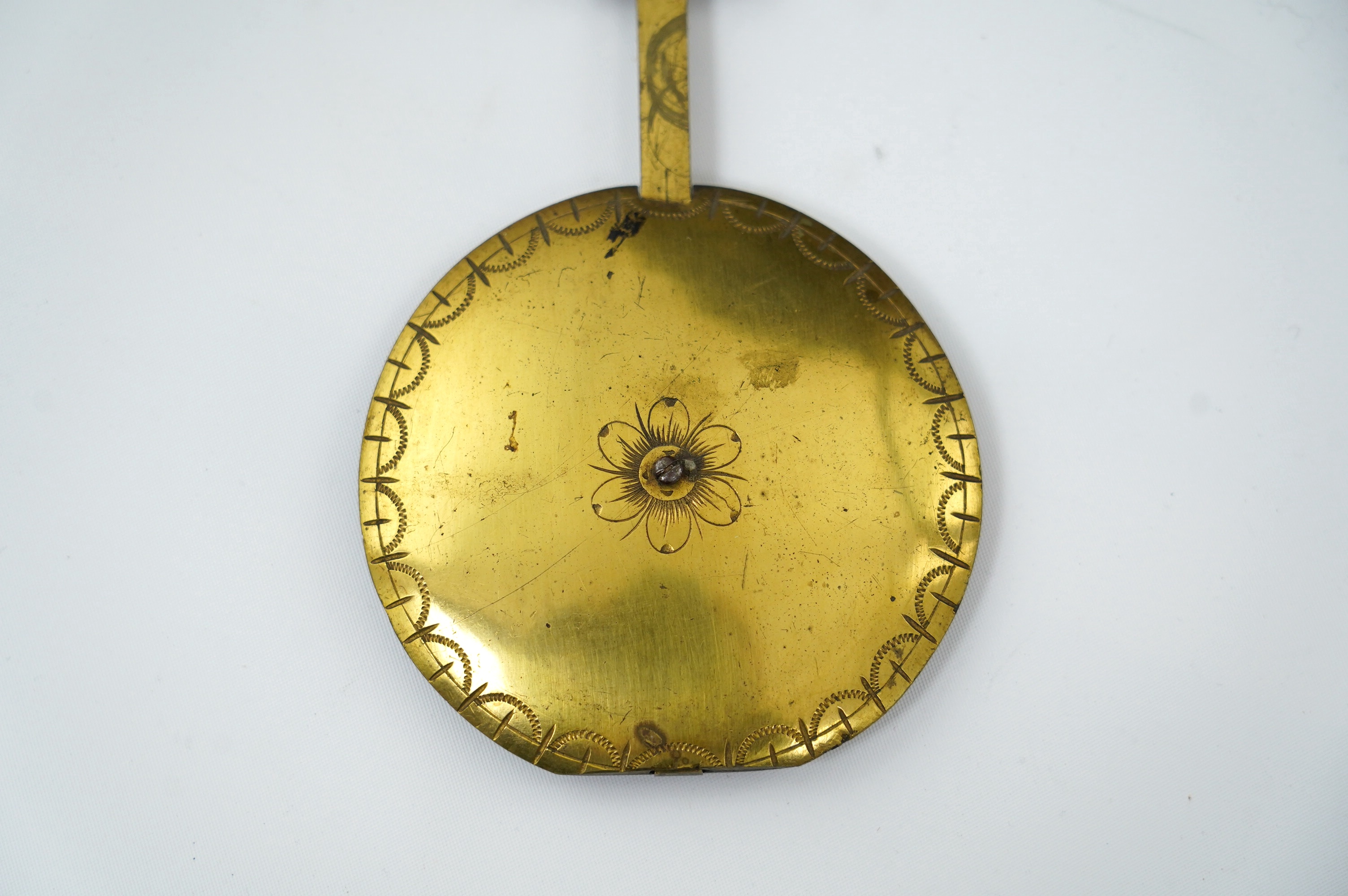 Lewin Levin of London. A patriotic George III brass-mounted mahogany repeating six-tune musical bracket clock